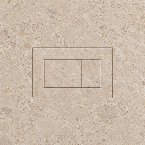 Concealed cistern flush plate installation diagram